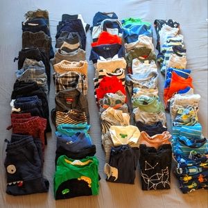 Lot of Boy Clothes Sz 2T